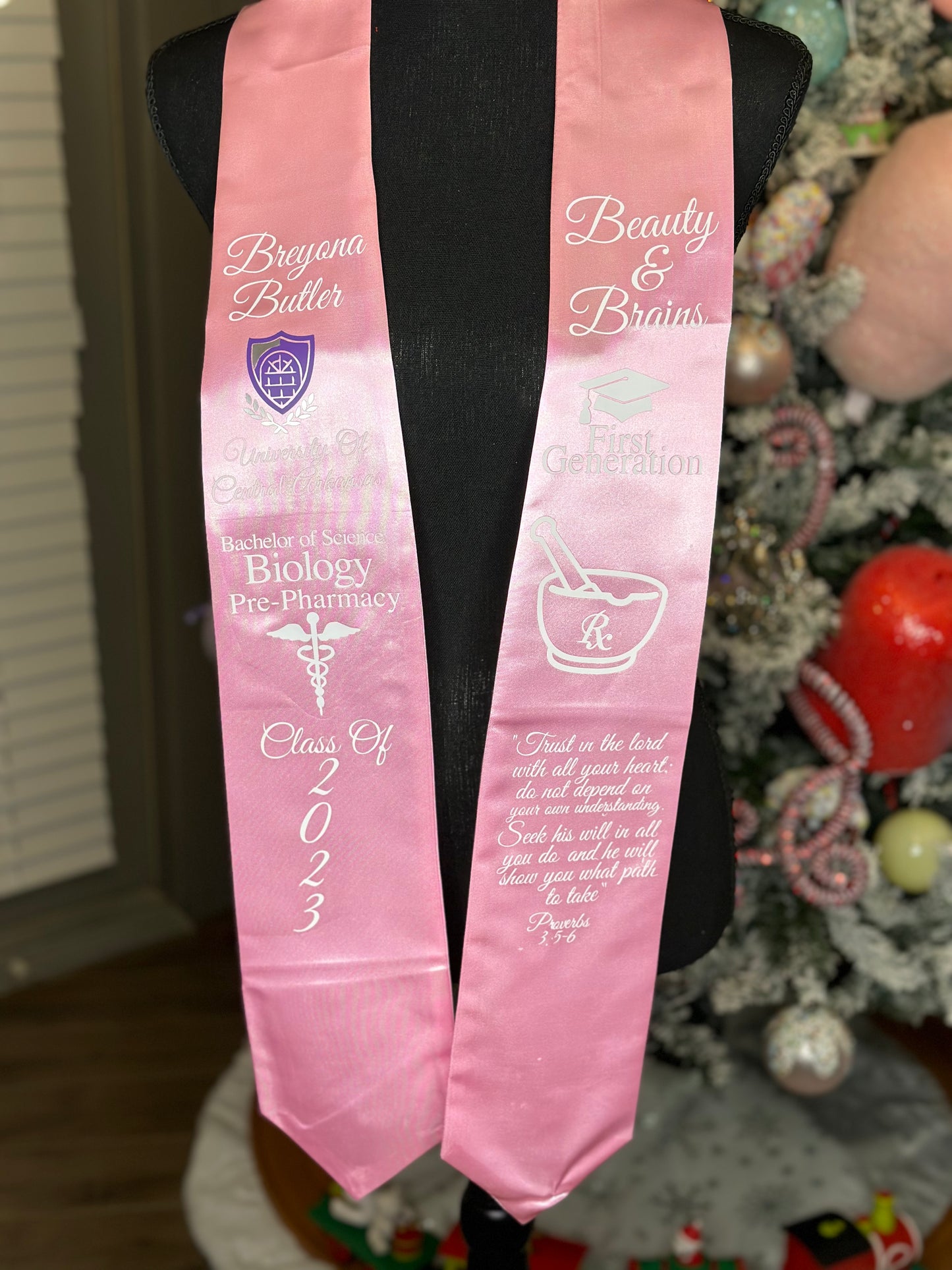 Solid Color Stole With no Trim