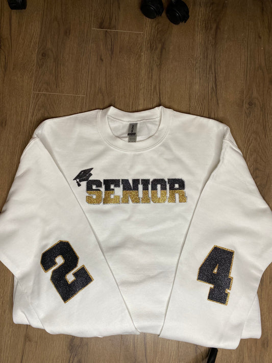 Personalized Senior Set (Sweatshirt and Skirt)