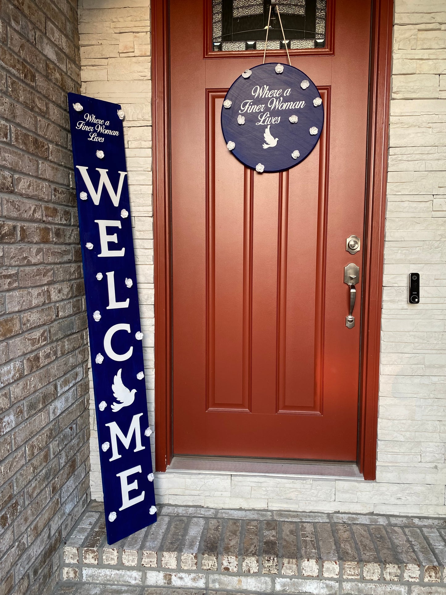 Finer Woman Door Hanger